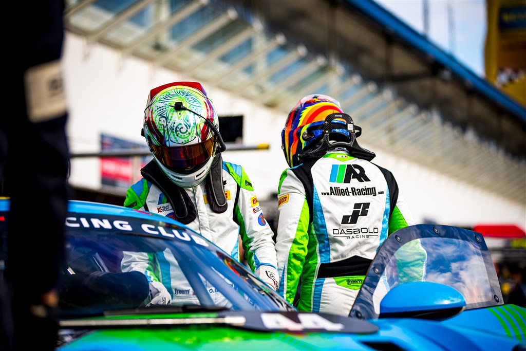 Oskar Kristensen sluttede tæt på podierne på Hockenheim.
(Foto: Allied Racing)